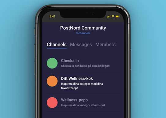 Wellness-app för dig i PostNord