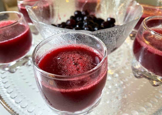 Blåbärshot