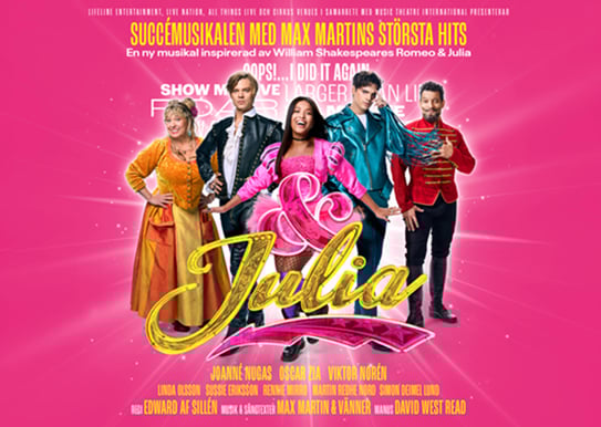 Sverigepremiär för Max Martins musikal 