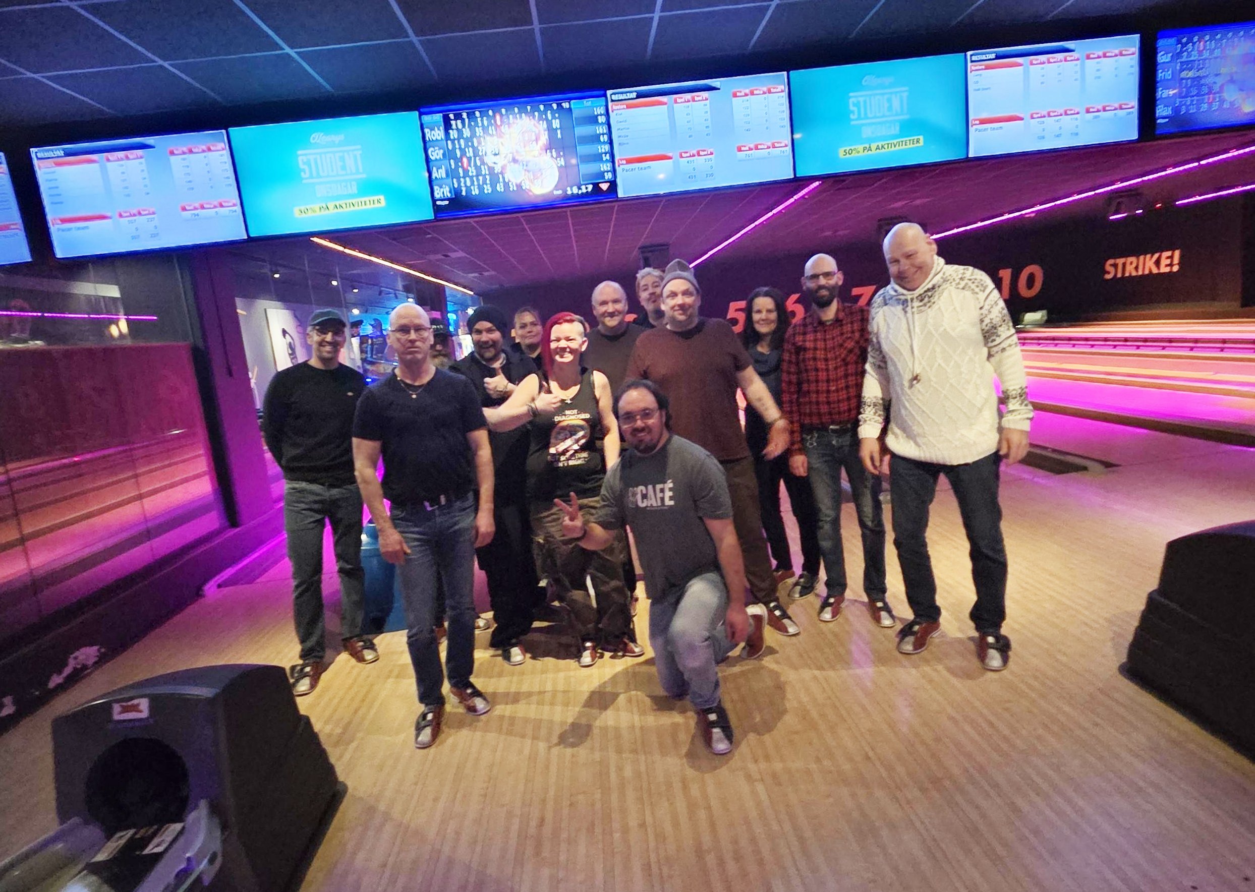 Lyckad projektdag blandad med skoj