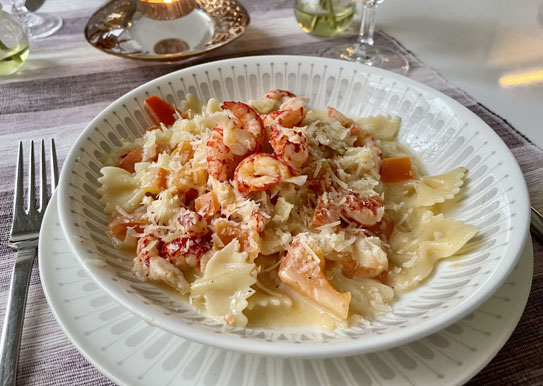 Kräftpasta