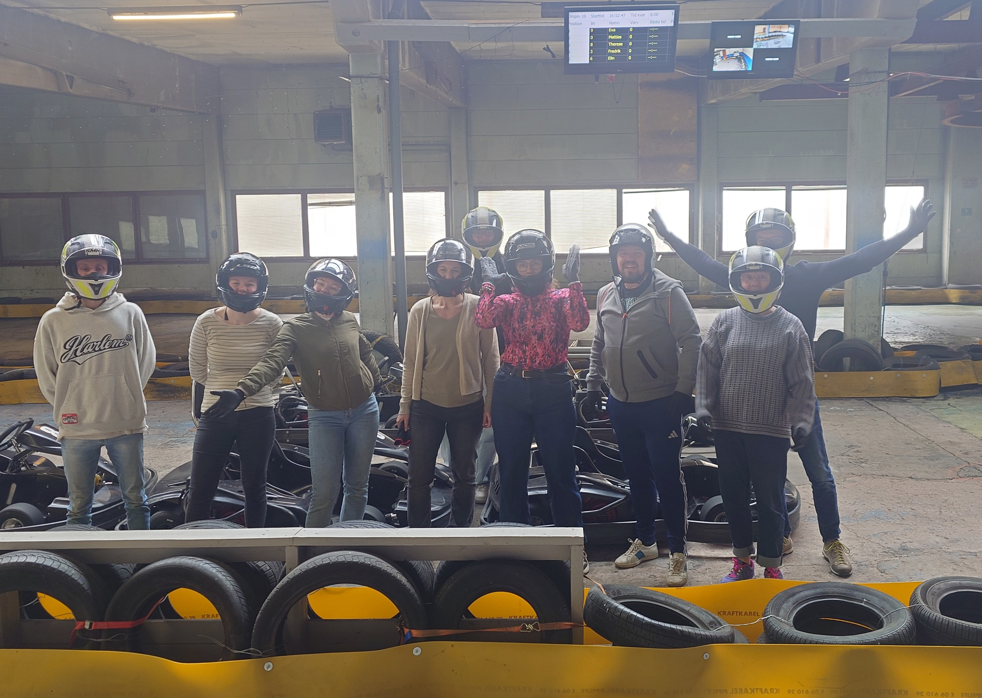 En kul dag på Gokart-banan