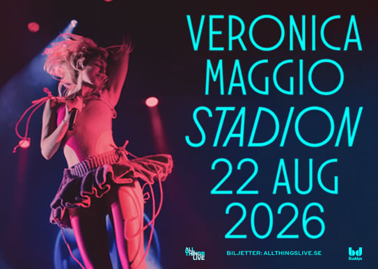 Följ med PostNord Plus och se Veronica Maggio på Stadion 22/8. Vi bjuder på biljetten! 