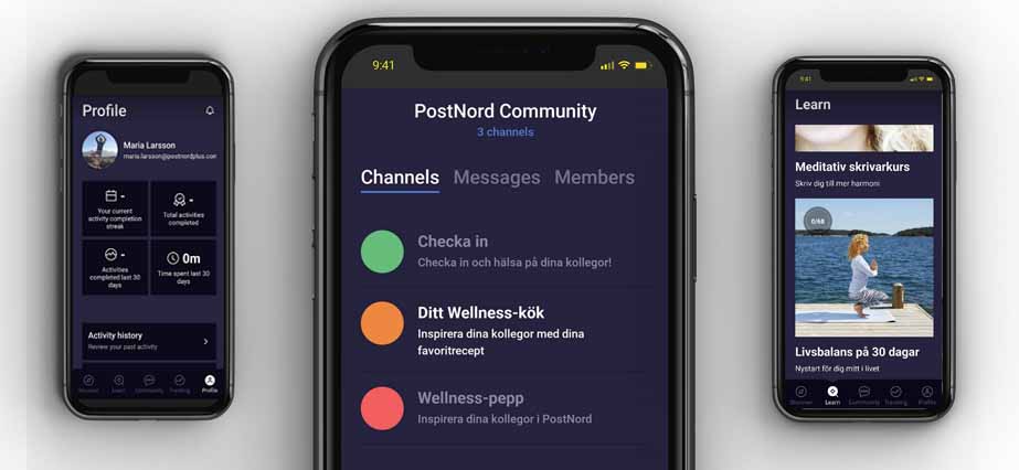 Om Wellness-app för dig i PostNord