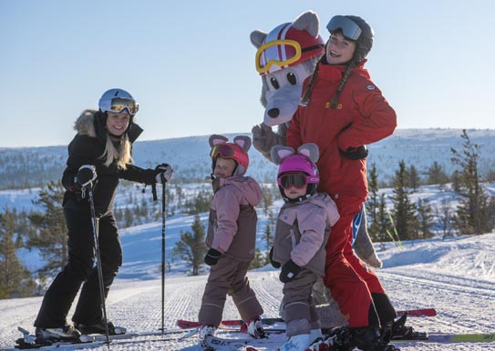 Åk Sälenhornet Resort på sportlovet