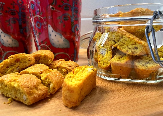 Saffransbiscotti