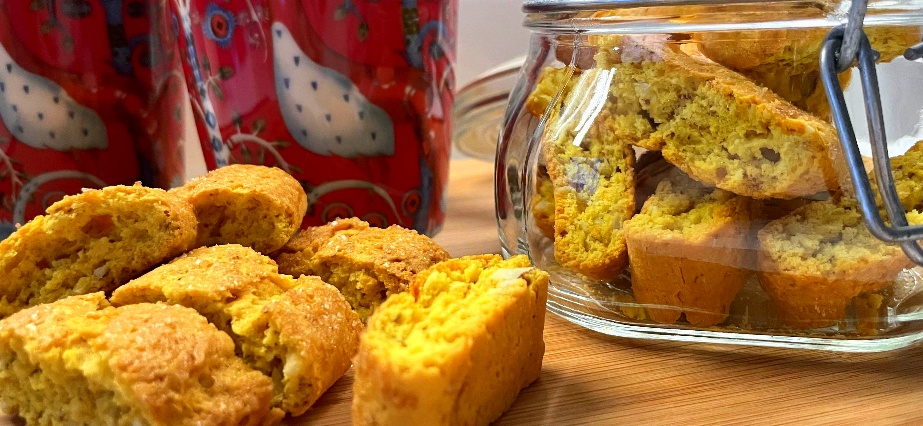 Saffransbiscotti