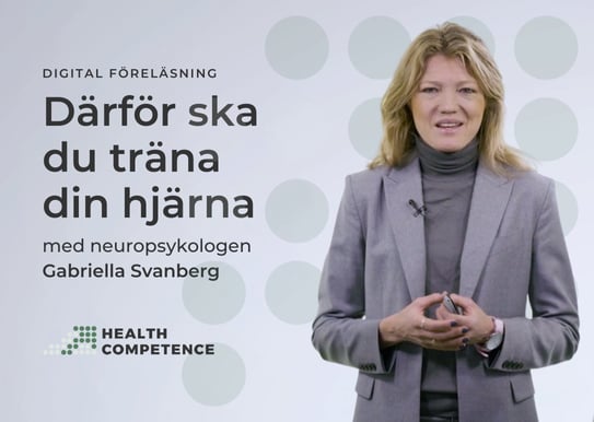 Gabriella Svanberg - därför ska du träna din hjärna (39 min) 