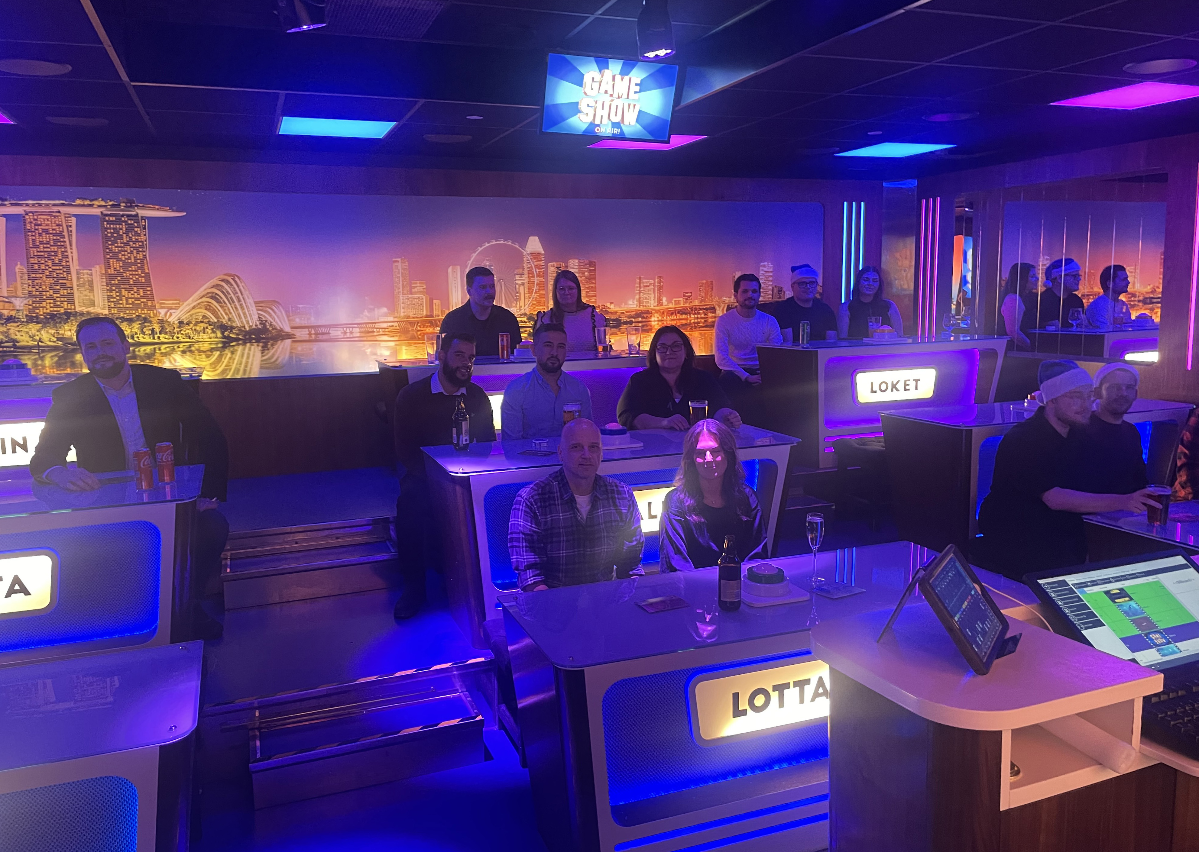 Händer mycket på Game Show!