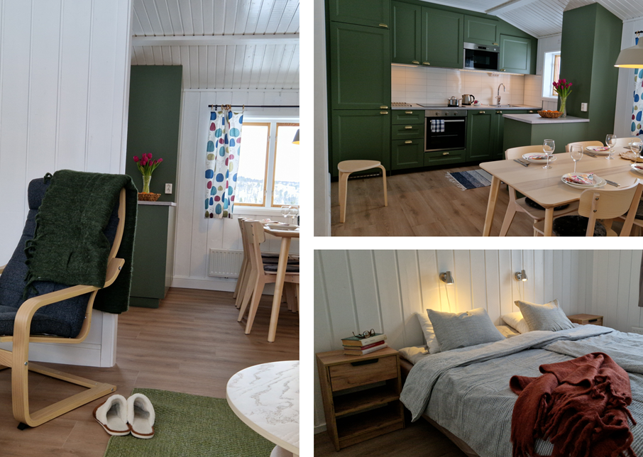 Nyrenoverade stugan Björnen – ett fjällboende utöver det vanliga i Ljungdalsfjällen