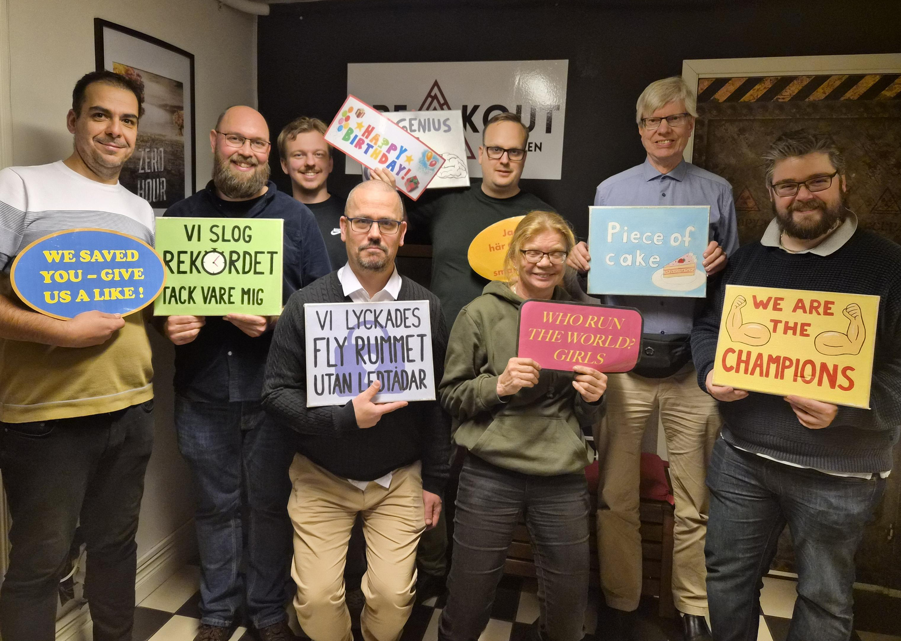 Utmaningar i Escape Room för IT-avdelningen!