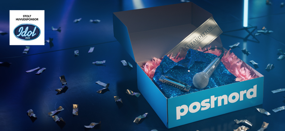 PostNord är stolt sponsor till Idol