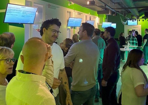 Mycket teamwork och problemlösning på vår aktivitet!