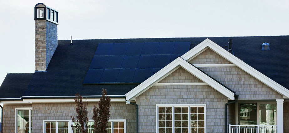 Solceller på taket