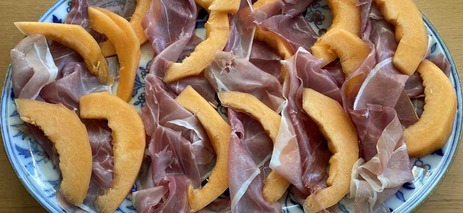 Prosciutto mellone