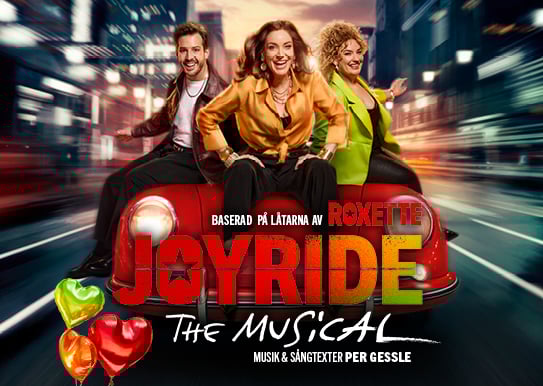 Rabatt på Joyride The Musical, China Teatern Stockholm
