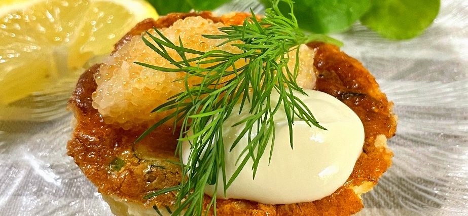 Västerbottenbakelse med löjrom