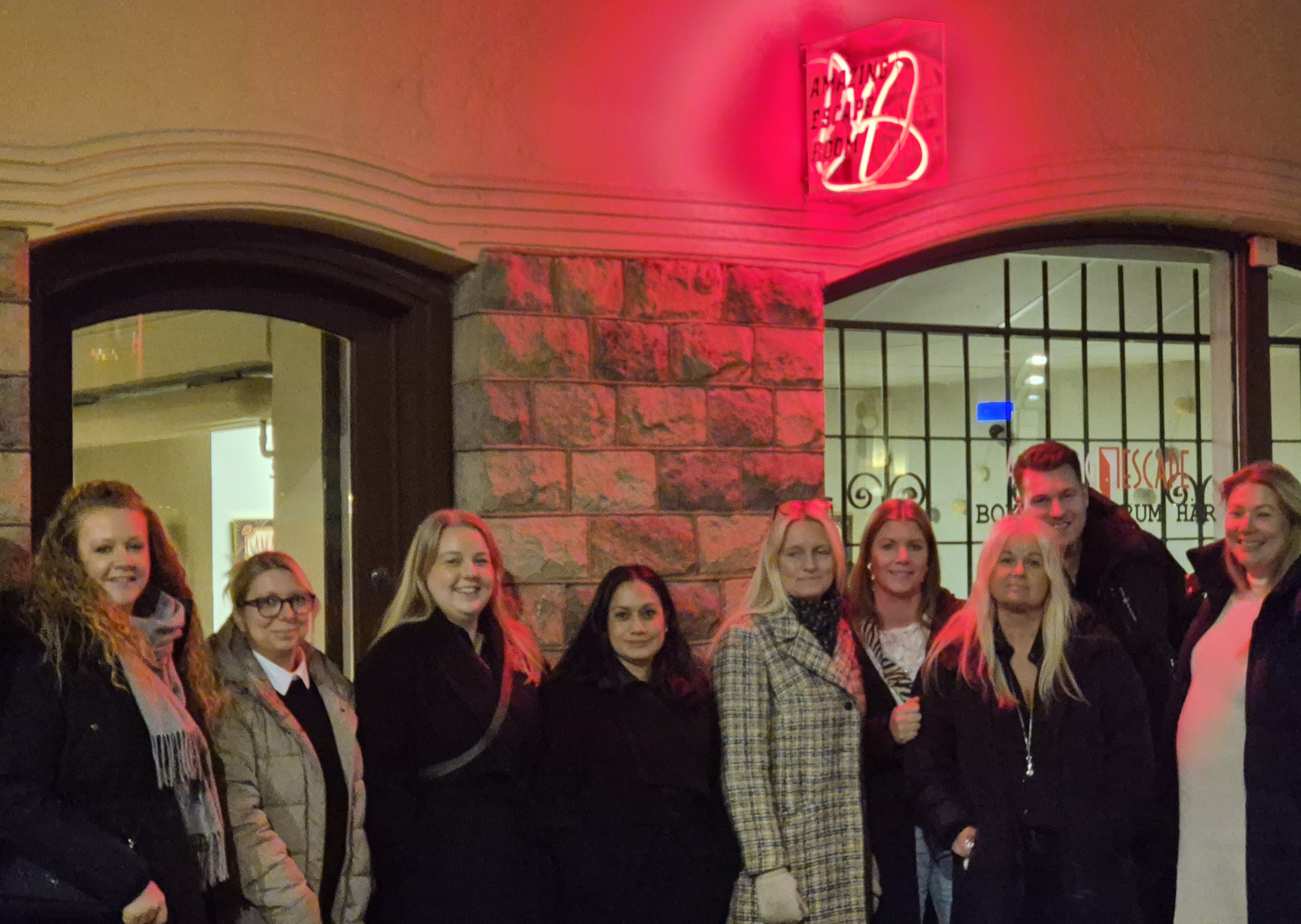 Teamkväll med Projektledning – Amazing Escape och middag