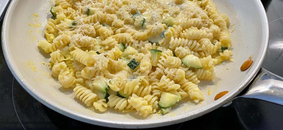 Pastaomelett 