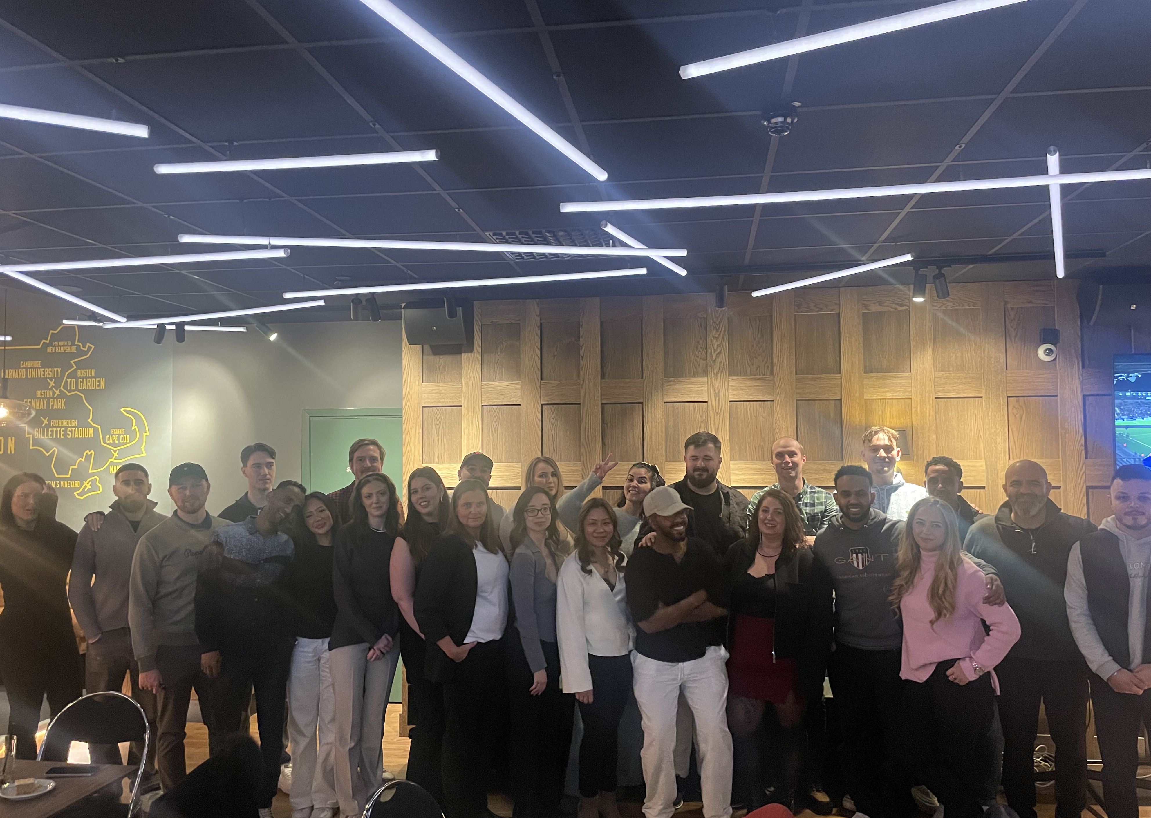 Det blev mycket skratt!