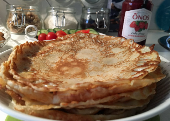 Frukost pannkakor