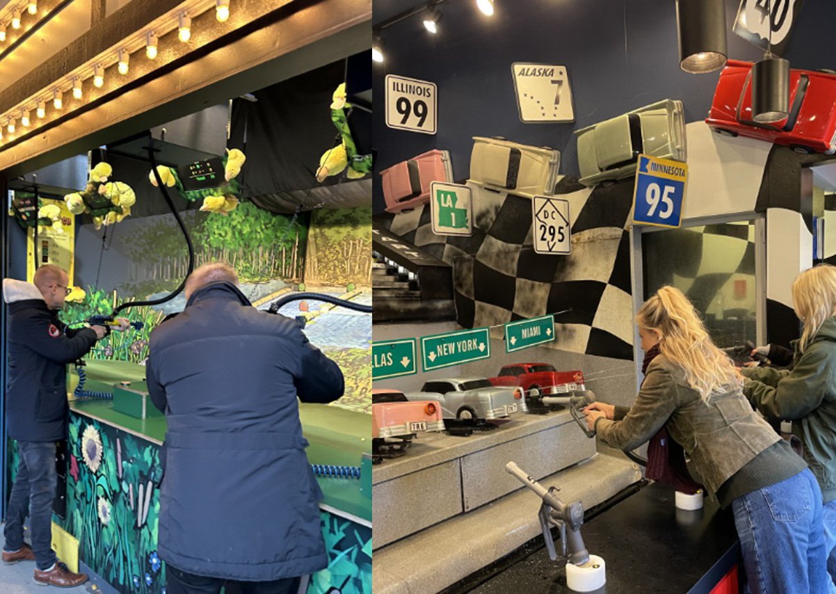 En eftermiddag i tävlingarnas tecken