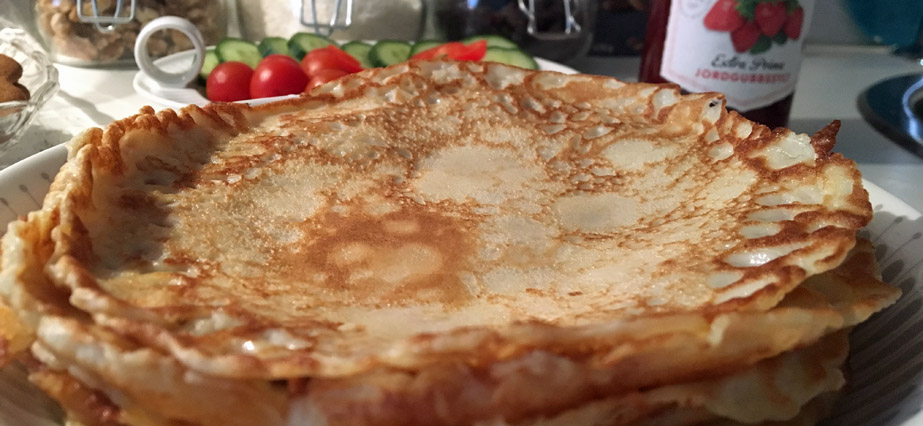 Frukost pannkakor